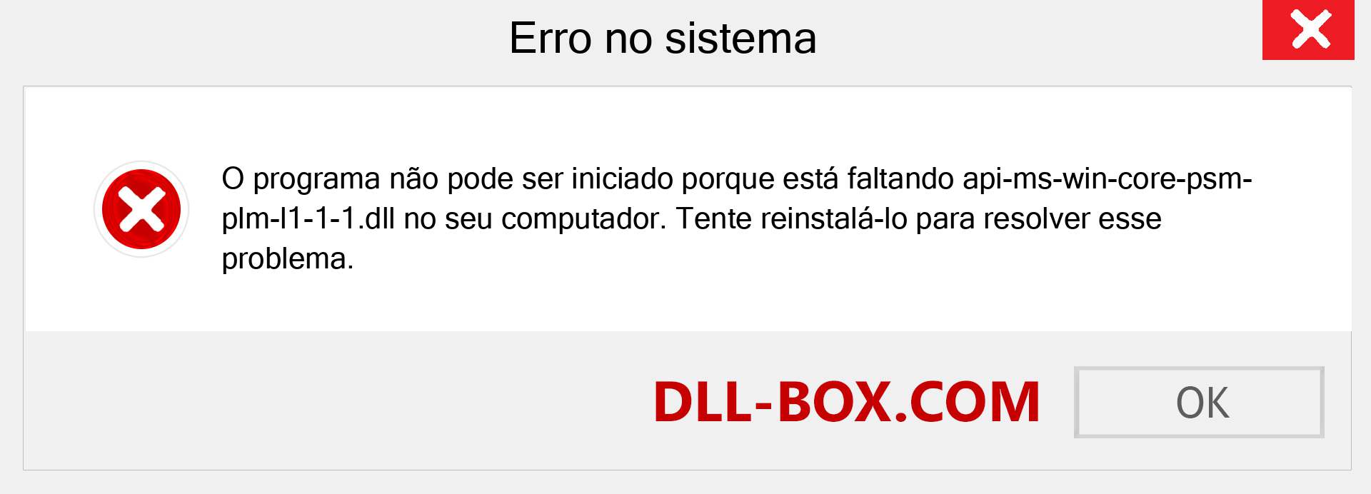 Arquivo api-ms-win-core-psm-plm-l1-1-1.dll ausente ?. Download para Windows 7, 8, 10 - Correção de erro ausente api-ms-win-core-psm-plm-l1-1-1 dll no Windows, fotos, imagens